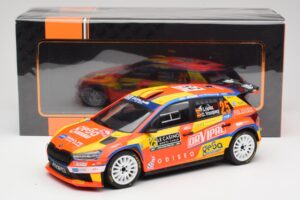 Skoda Fabia Rally2 #25 P. Lopez Rally Monte Carlo 2024 IXO 1:18 18RMC199 Diecast — photo 6 of 6