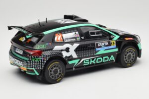 Skoda Fabia Rally2 #22 Toksport G. Greensmith / J. Andersson Safari Rally Kenya 2024 IXO 1:18 18RMC209 Diecast — photo 2 of 6