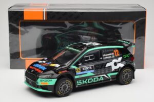 Skoda Fabia Rally2 #22 Toksport G. Greensmith / J. Andersson Safari Rally Kenya 2024 IXO 1:18 18RMC209 Diecast — photo 6 of 6