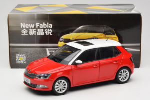 Skoda Fabia Mk3 Red OEM 1:18 ZSF00004ROT Diecast — photo 8 of 8