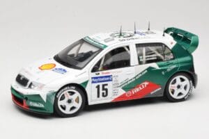 Skoda Fabia WRC #15 T. Gardemeister / P. Lukander WRC 1999 Solido 1:18 90457 Diecast
