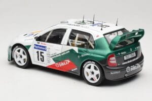 Skoda Fabia WRC #15 T. Gardemeister / P. Lukander WRC 1999 Solido 1:18 90457 Diecast — photo 7 of 8