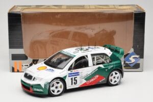 Skoda Fabia WRC #15 T. Gardemeister / P. Lukander WRC 1999 Solido 1:18 90457 Diecast — photo 8 of 8