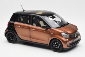 Smart Forfour W453 Black Hazel Brown Norev 1:18 B66960299 Diecast — photo 6 of 8