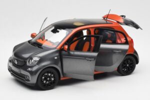 Smart Forfour W453 Lava Orange Graphite Grey Norev 1:18 B66960298 Diecast — photo 2 of 8