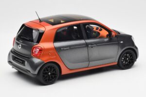 Smart Forfour W453 Lava Orange Graphite Grey Norev 1:18 B66960298 Diecast — photo 3 of 8