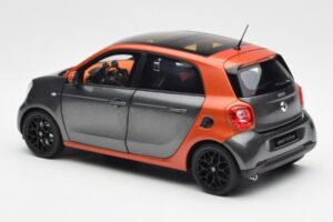 Smart Forfour W453 Lava Orange Graphite Grey Norev 1:18 B66960298 Diecast — photo 7 of 8