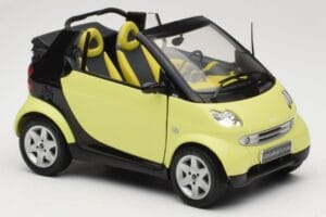 Smart Fortwo 450 Cabrio Yellow Minichamps 1:18 0012889V001C49Q00 Diecast — photo 6 of 8