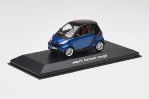 Smart Fortwo Coupe Aqua Blue Metallic & Black Minichamps 1:43 Q0022558V001C77Q00 Diecast — photo 2 of 4