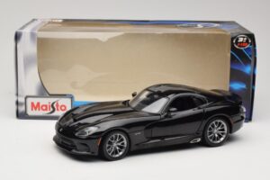 SRT Viper GTS Black Maisto 1:18 31128 Diecast — photo 8 of 8