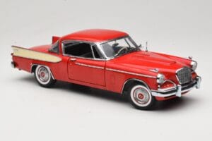Studebaker Golden Hawk Apache Red Motor City 1:18 80009 Diecast — photo 6 of 8