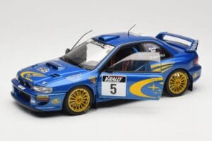 Subaru Impreza WRC #5 R. Burns / R. Reid Rally de France 1999 AUTOart 1:18 89993 Diecast — photo 2 of 8