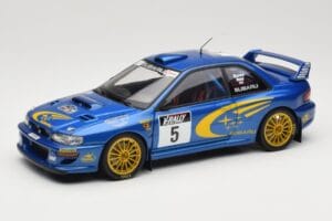 Subaru Impreza WRC #5 R. Burns / R. Reid Rally de France 1999 AUTOart 1:18 89993 Diecast
