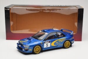 Subaru Impreza WRC #5 R. Burns / R. Reid Rally de France 1999 AUTOart 1:18 89993 Diecast — photo 8 of 8