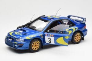 Subaru Impreza WRC #3 C. McRae / N. Grist Safari Rally Winner 1997 AUTOart 1:18 89792 Diecast — photo 2 of 8