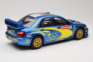 Subaru Impreza WRC S9 #7 P. Solberg / P. Mills Rally Great Britain 2003 Otto 1:12 G092 Resin — photo 2 of 6