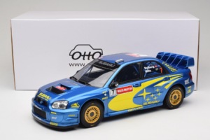 Subaru Impreza WRC S9 #7 P. Solberg / P. Mills Rally Great Britain 2003 Otto 1:12 G092 Resin — photo 6 of 6