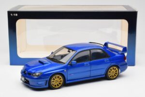 Subaru Impreza WRX STI GD Blue AUTOart 1:18 78681 Diecast — photo 8 of 8