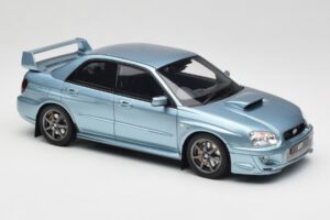 Subaru Impreza WRX STi WR1 GD P. Solberg Edition Ice Blue Metallic Otto 1:18 OT1114 Resin — photo 4 of 6