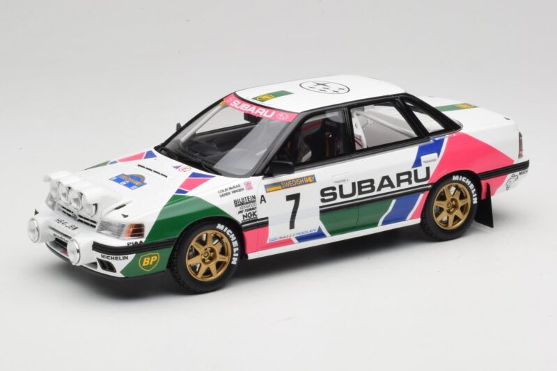 Subaru Legacy RS BC5 Group A #7 C. McRae / D. Ringer Rally Sweden 1992 Otto 1:18 OT1158 Resin