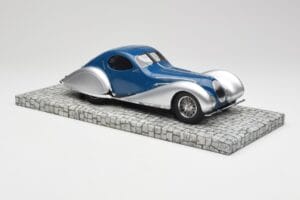 Talbot-Lago T150 C-SS Coupe Blue Silver Minichamps 1:18 107117122 Resin — photo 4 of 6