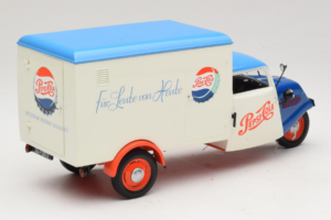 Tempo Dreirad Kastenwagen Pepsi Minichamps 1:18 150099024 Diecast — photo 3 of 8