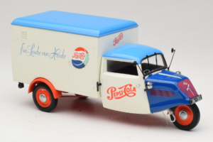 Tempo Dreirad Kastenwagen Pepsi Minichamps 1:18 150099024 Diecast — photo 6 of 8
