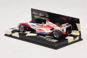 Toyota TF104 Panasonic #16 C. da Matta Panasonic Toyota Racing 2004 Minichamps 1:43 400040016 Diecast — photo 3 of 5
