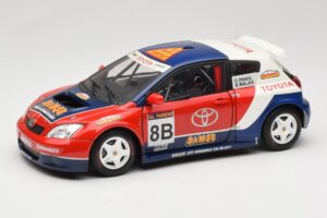 Toyota Auris WRC #8 Panis / Balas WRC 2003 Solido 1:18 90598 Diecast