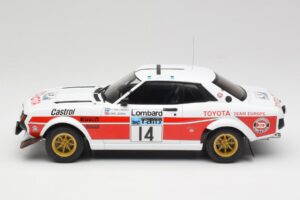 Toyota Celica 2000 GT RA21 #14 P-I. Walfridson RAC Rally 1977 IXO 1:18 18RMC189B Diecast — photo 3 of 6