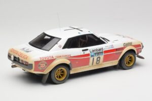 Toyota Celica 2000 GT RA21 #18 J-L. Therier RAC Rally 1977 IXO 1:18 18RMC189C Diecast — photo 2 of 6