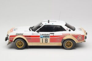 Toyota Celica 2000 GT RA21 #18 J-L. Therier RAC Rally 1977 IXO 1:18 18RMC189C Diecast — photo 3 of 6
