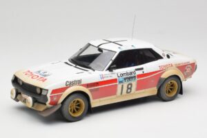 Toyota Celica 2000 GT RA21 #18 J-L. Therier RAC Rally 1977 IXO 1:18 18RMC189C Diecast