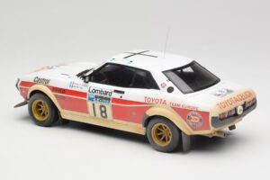 Toyota Celica 2000 GT RA21 #18 J-L. Therier RAC Rally 1977 IXO 1:18 18RMC189C Diecast — photo 5 of 6
