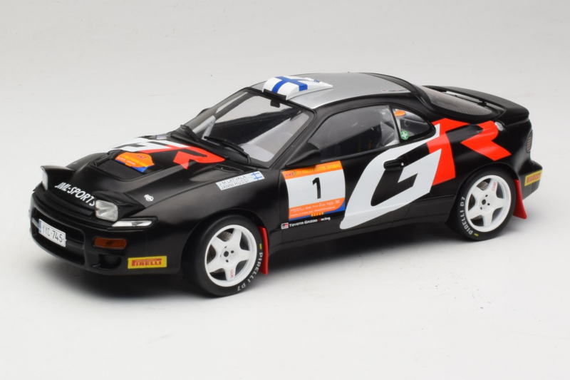 Toyota Celica GT-Four ST185 #1 J-M. Latvala / J. Hussi Rally Costa Brava 2025 IXO 1:18 18RMC242 Diecast