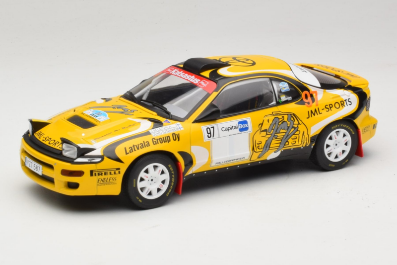 Toyota Celica GT-Four ST185 #97 J-M. Latvala / J. Hänninen Arctic Lapland Rally 2024 IXO 1:18 18RMC241 Diecast
