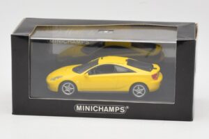 Toyota Celica T230 Yellow Minichamps 1:43 430168924 Diecast — photo 4 of 4
