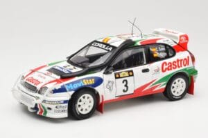 Toyota Corolla WRC #3 C. Sainz / L. Moya Safari Rally 1999 AUTOart 1:18 89982 Diecast