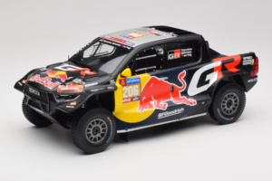 Toyota GR DKR Hilux Evo #206 L. Moraes / A. Monleon Rally Dakar 2024 IXO 1:18 18RMC238A Diecast