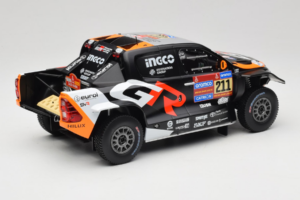 Toyota GR DKR Hilux Evo #211 H. Lategan / B. Cummings Rally Dakar 2025 IXO 1:18 18RMC237 Diecast — photo 2 of 6