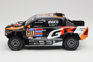 Toyota GR DKR Hilux Evo #211 H. Lategan / B. Cummings Rally Dakar 2025 IXO 1:18 18RMC237 Diecast — photo 3 of 6