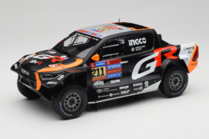 Toyota GR DKR Hilux Evo #211 H. Lategan / B. Cummings Rally Dakar 2025 IXO 1:18 18RMC237 Diecast