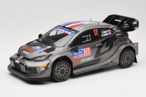 Toyota GR Yaris Rally1 #17 Toyota Gazoo Racing WRT S. Ogier / V. Landais Rally Finland 2024 IXO 1:18 18RMC216 Diecast
