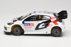 Toyota GR Yaris Rally1 #5 Toyota Gazoo Racing WRT S. Pajari / E. Malkonen Rally Finland 2024 IXO 1:18 18RMC217 Diecast — photo 3 of 6