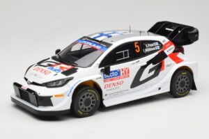 Toyota GR Yaris Rally1 #5 Toyota Gazoo Racing WRT S. Pajari / E. Malkonen Rally Finland 2024 IXO 1:18 18RMC217 Diecast