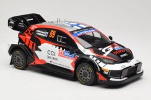 Toyota GR Yaris Rally1 #69 Toyota Gazoo Racing WRT K. Rovanpera / J. Halttunen Rally Finland 2024 IXO 1:18 18RMC218 Diecast — photo 4 of 6