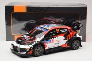 Toyota GR Yaris Rally1 #69 Toyota Gazoo Racing WRT K. Rovanpera / J. Halttunen Rally Finland 2024 IXO 1:18 18RMC218 Diecast — photo 6 of 6