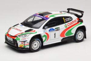 Toyota GR Yaris Rally2 #1 C. Ingram / R. Whittock Voyonic Grampian Forest Rally 2024 IXO 1:18 18RMC213 Diecast