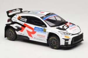 Toyota GR Yaris Rally2 #37 Y. Yamamoto Rally Finland 2024 IXO 1:18 18RMC212A Diecast — photo 4 of 6