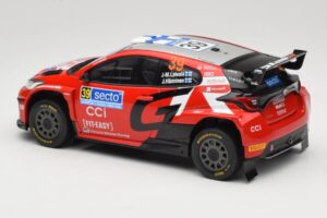 Toyota GR Yaris Rally2 #39 J-M. Latvala / E. Mälkönen Rally Finland 2024 IXO 1:18 18RMC211 Diecast — photo 5 of 6
